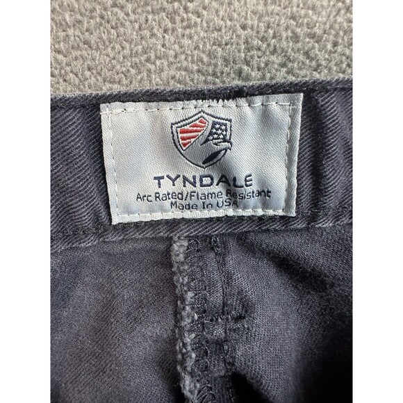 Tyndale FR Pants 37x30 Gray Flame Resistant Work Made In USA Cat 2 NFPA 2112 - Picture 3 of 5